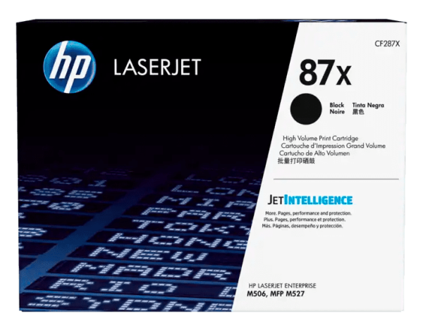 Toner Original HP 87X Negro CF287X Para M506, MFP M527 - Imagen 2