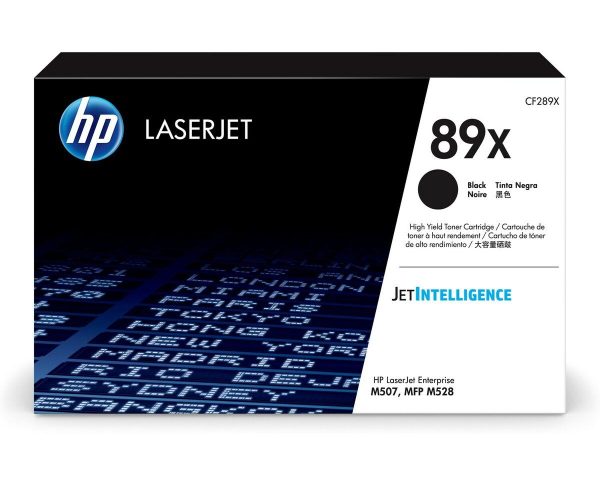 Toner Original HP 89X Negro CF289X Para M507, MFP M528