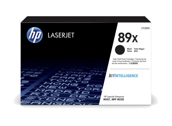 Toner Original HP 89X Negro CF289X Para M507, MFP M528 - Imagen 4