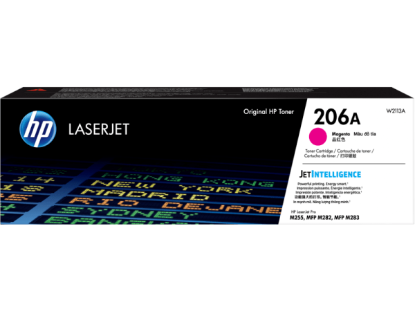 Toner HP 206A Magenta W2113A Para M255, M283 - Imagen 2