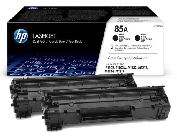Toner HP 85AD Dual Pack CE285AD