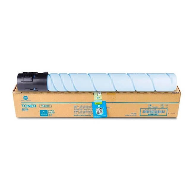 Toner-Konica-Minolta-TN-223C-Cyan-A9H0490.jpg Toner Konica Minolta TN-223C Cyan A9H0490 Para Bizhub C226, C266 - Imagen 1