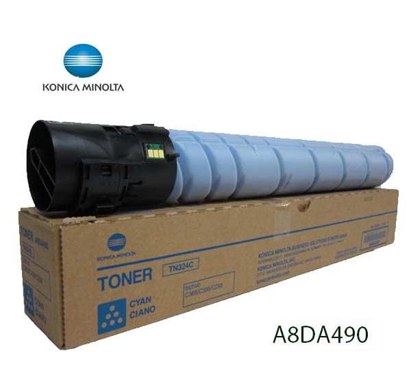 Toner-Konica-Minolta-TN-324C-Cyan.jpg Toner Konica Minolta TN-324C Cyan Bizhub C258, C308, C368 - Imagen 1