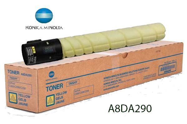 Toner-Konica-Minolta-TN-324Y-Yellow-1.jpg Toner Konica Minolta TN-324Y Yellow Para Bizhub C258, C308, C368 - Imagen 1