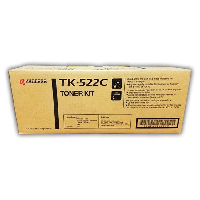 Toner-Kyocera-TK-522C-Cyan.jpg Toner Kyocera TK-522C Cyan - Imagen 1