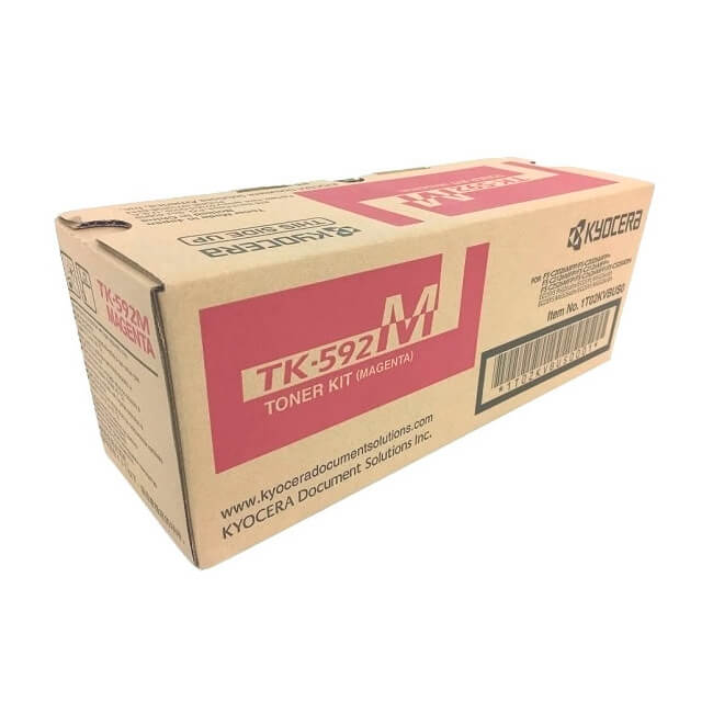 Toner-Kyocera-TK-592M-Magenta.jpg Toner Kyocera TK-592M Magenta - Imagen 1