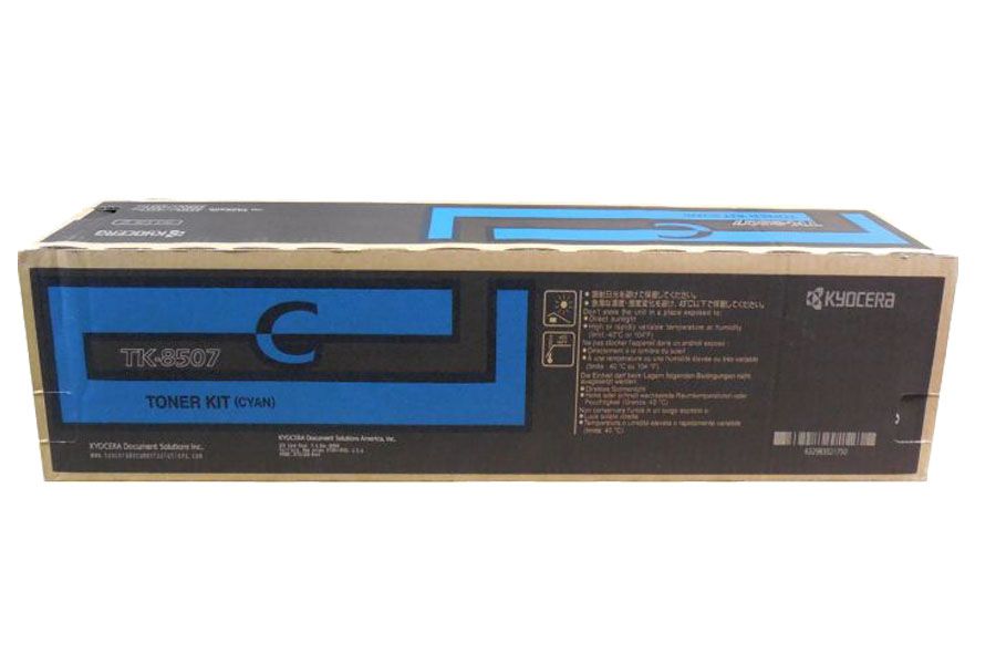 Toner Kyocera TK-8507C Cyan Toner Kyocera TK-8507C Cyan Para 5550ci - Imagen 1