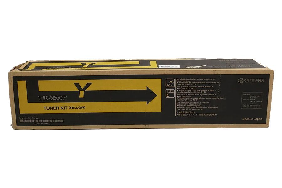 Toner Kyocera TK-8507Y Yellow Toner Kyocera TK-8507Y Yellow Para 4550ci - Imagen 1