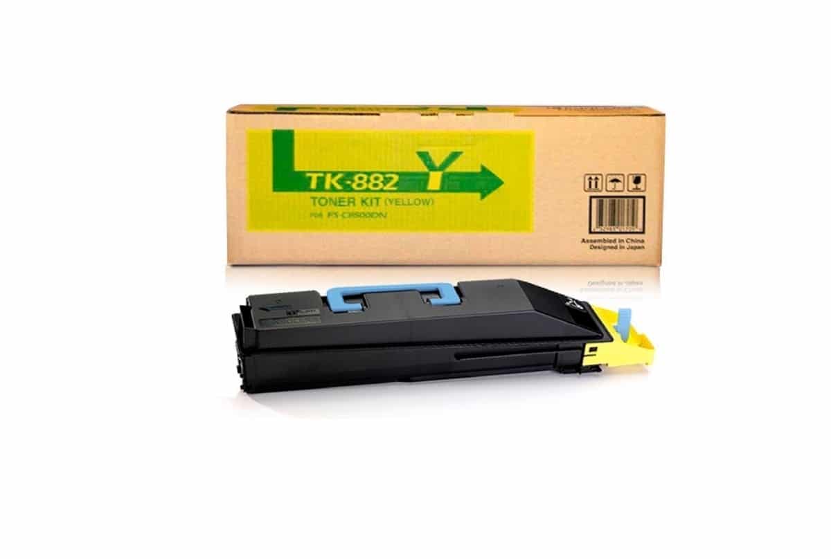 Toner-Kyocera-TK-882Y-Yellow.jpg Toner Kyocera TK-882Y Yellow - Imagen 1