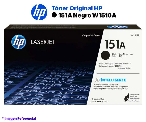 Toner Original HP 151A Negro W1510A