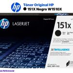 Toner Original HP 151X Negro W1510X