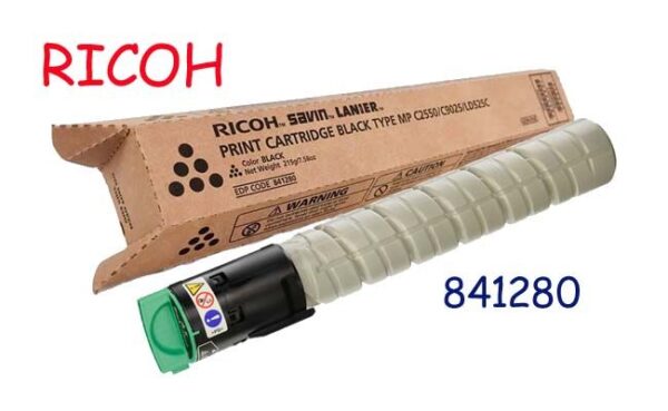 Toner Ricoh 841280 Black Para C2050, C2550