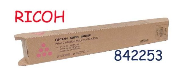 Toner Ricoh 842253 Magenta Para IM-C3000, M-C3500