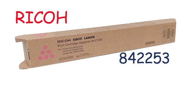 Toner Ricoh 842253 Magenta Toner Ricoh 842253 Magenta Para IM-C3000, M-C3500 - Imagen 1