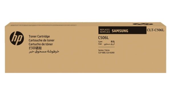 Toner Samsung CLT-C506L SU042A Cyan Para CLX-6260