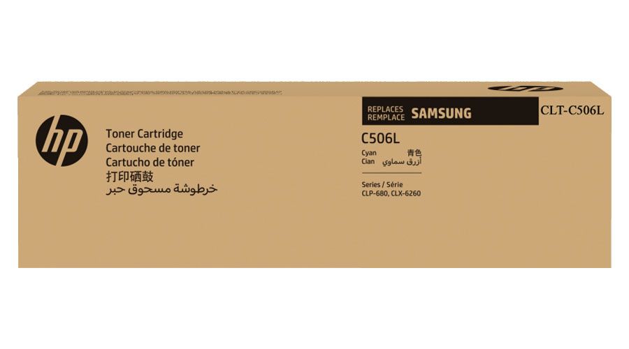 Toner Samsung CLT-C506L Cyan Toner Samsung CLT-C506L SU042A Cyan Para CLX-6260 - Imagen 1