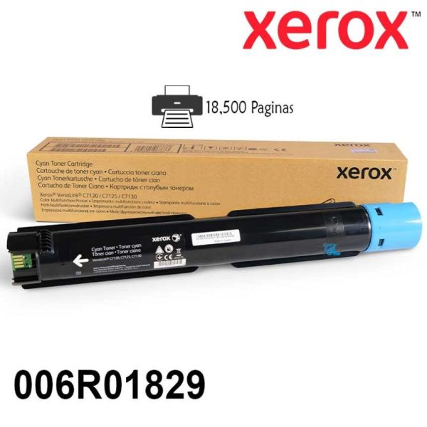 Toner Xerox 006R01829 Cyan Para VersaLink C7120, C7125, C7130 - Imagen 2