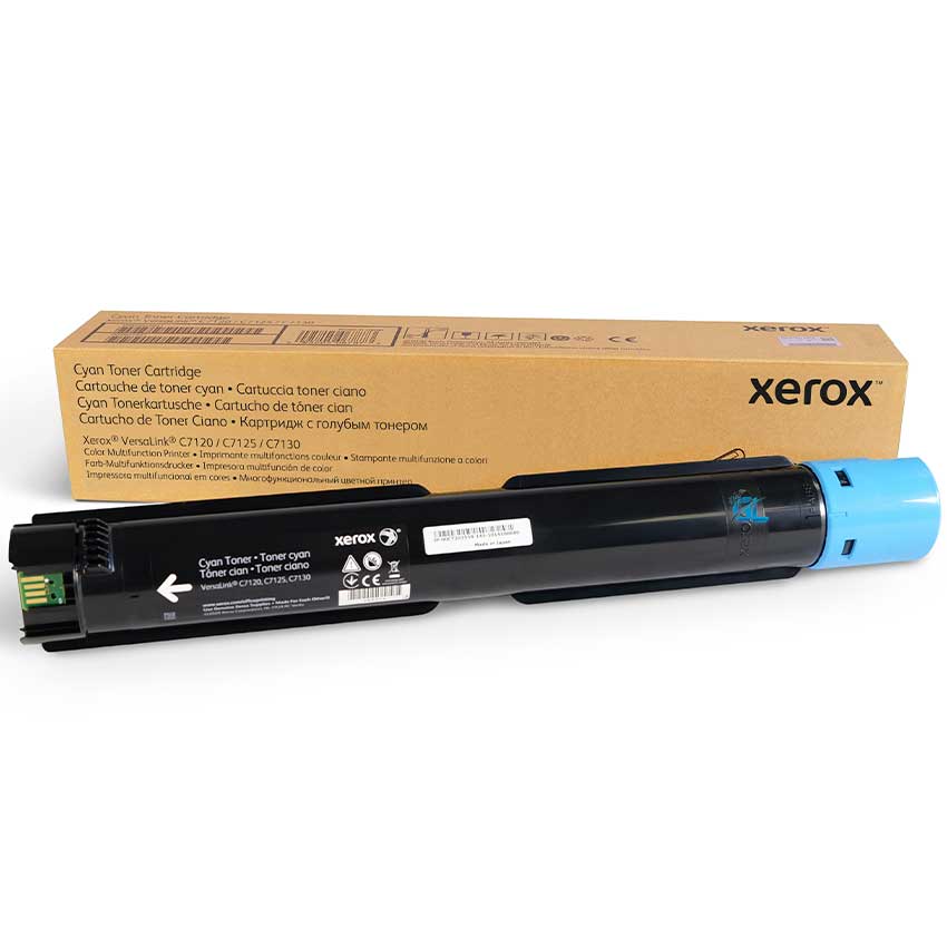 Toner-Xerox-006R01829-Cyan.jpg Toner Xerox 006R01829 Cyan Para VersaLink C7120, C7125, C7130 - Imagen 1