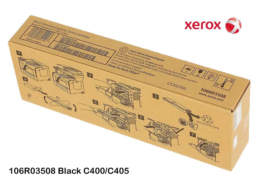 Toner Xerox 106R03508 Black Original Toner Xerox 106R03508 Negro VersaLink C400/C405 - Imagen 1