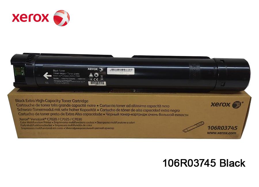 Toner Xerox 106R03745 Black C7020 Toner Xerox 106R03745 Black C7020, C7025, C7030