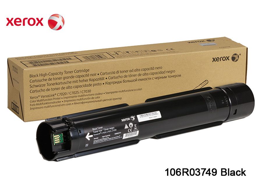 Toner Xerox 106R03749 Black Toner Xerox 106R03749 Black C7020, C7025, C7030