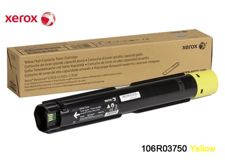 Toner Xerox 106R03750 Yellow C7020, C7025, C7030