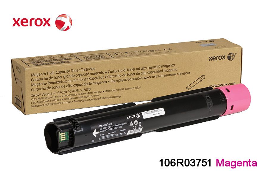 Toner Xerox 106R03751 Magenta Toner Xerox 106R03751 Magenta C7020, C7025, C7030