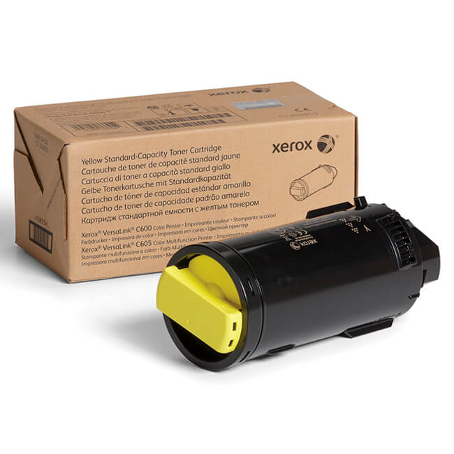 Toner-Xerox-106R03910-Yellow.jpg Toner Xerox 106R03910 Yellow Para C600, C605 - Imagen 1