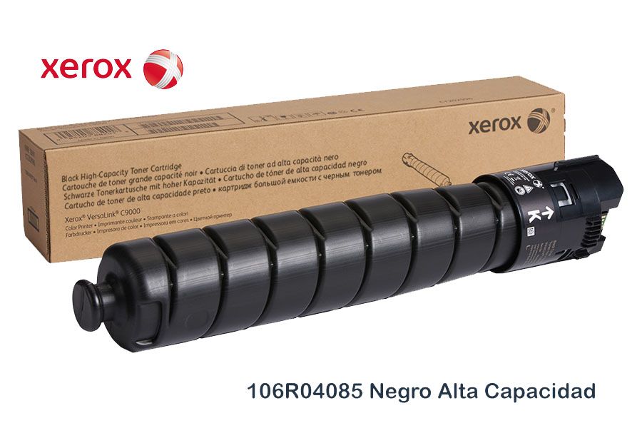 Toner Xerox 106R04085 Black Toner Xerox 106R04085 Black Alta Capacidad C900 - Imagen 1
