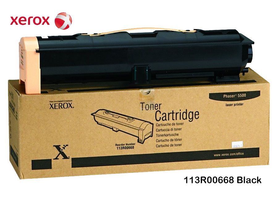 Toner Xerox 113R00668 Black Toner Xerox 113R00668 Black Phaser 5500 - Imagen 1