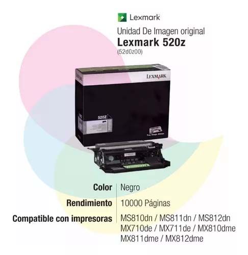 Unidad de Imagen Lexmark 520Z 52D0Z00