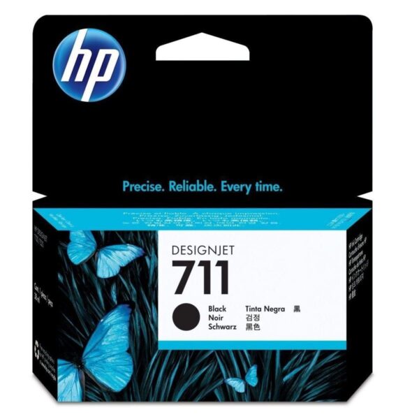 Tinta HP 711 Negro CZ129A T120/T520 38ML