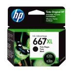 TINTA HP 667XL BLACK 3YM81AL (DJ 2775 / 4175)