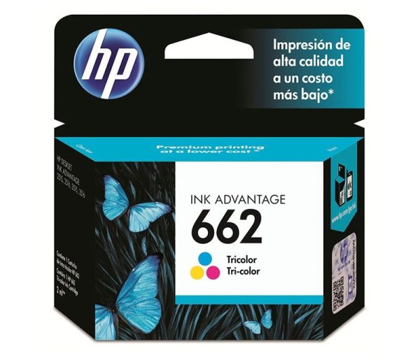 Tinta HP 662 Color CZ104AL 100 PÁGINAS - Imagen 2