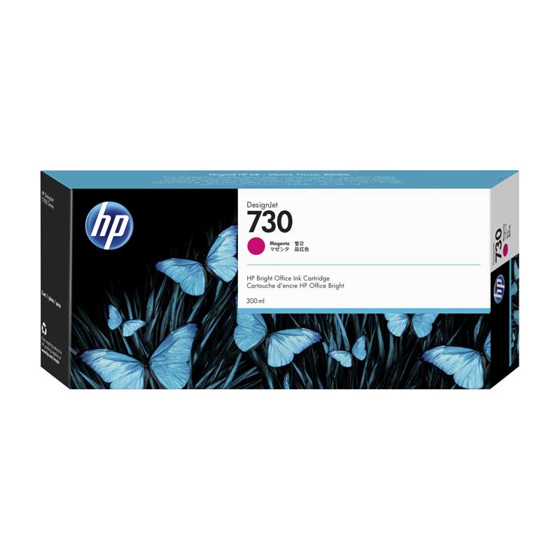 tinta-hp-730-magenta-p2v69a.jpg Tinta HP 730 Magenta P2V69A Para DesignJet T1600, T2600 - Imagen 1
