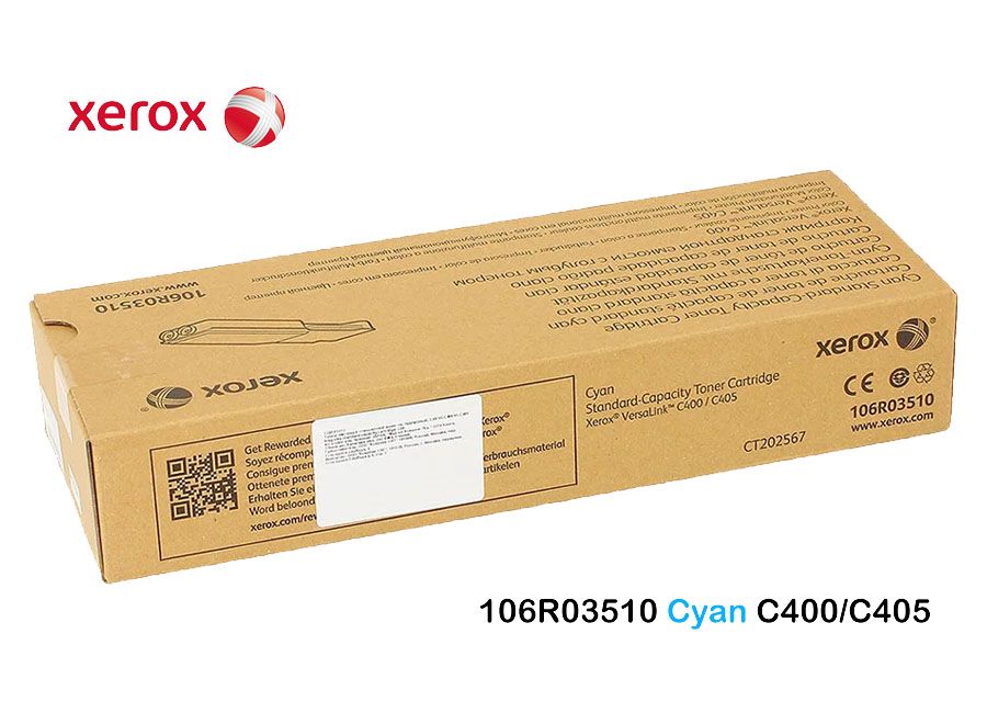 toner Xerox 106R03510 Cyan Original toner Xerox 106R03510 Cyan VersaLink C400/C405 - Imagen 1
