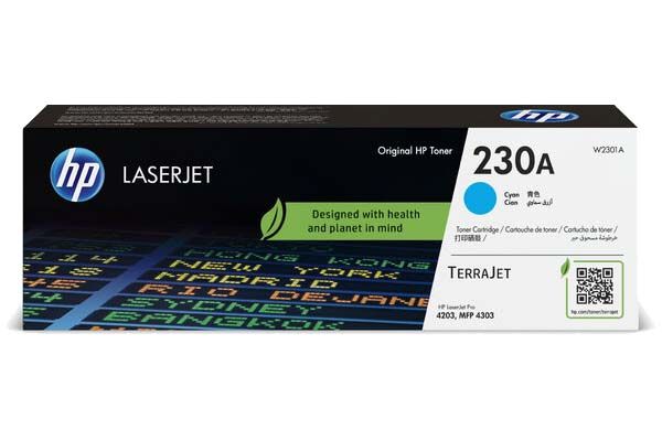 Toner HP 230A Cyan W2301A Toner HP 230A Cyan W2301A
