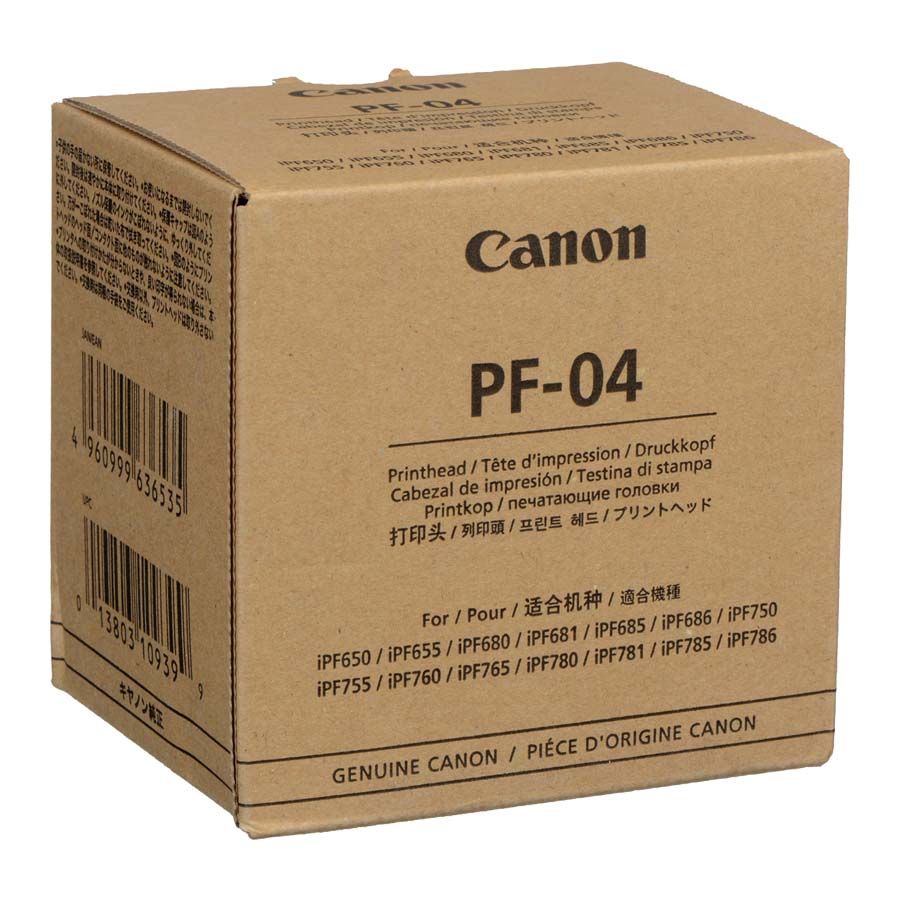 Cabezal Canon PF-04 Cabezal Canon PF-04 BK CMY IPF 750 Original - Imagen 1