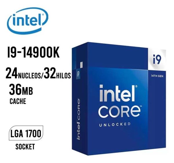 Intel Core i9-14900K 3.2~6.0 GHz 24-Core 36MB Cache