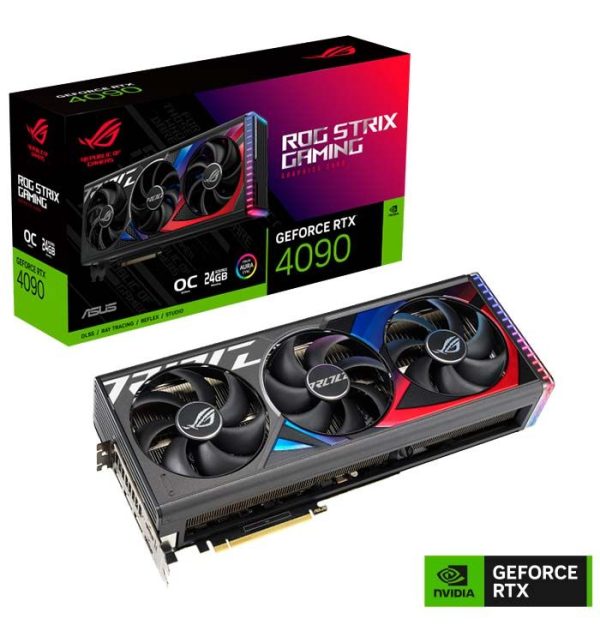 ASUS ROG Strix GeForce RTX® 4090 24GB GDDR6X - Imagen 2