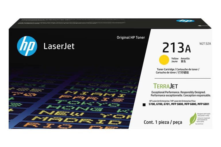 Toner HP 213A Amarillo W2132A