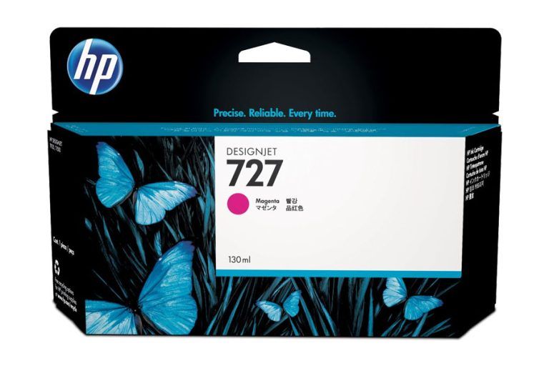 Tinta HP 727 Magenta B3P20A