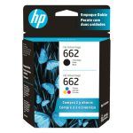 Tinta HP 662 Negro TriColor 3YP25AL