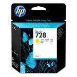 Tinta HP 728 Yellow F9J61A