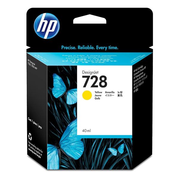 Tinta HP 728 Yellow F9J61A Tinta HP 728 Yellow F9J61A