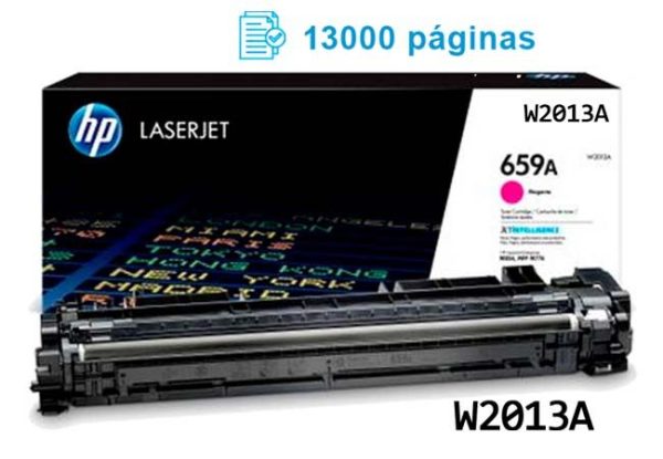 Toner HP 659A Yellow W2013A Para M856, M751