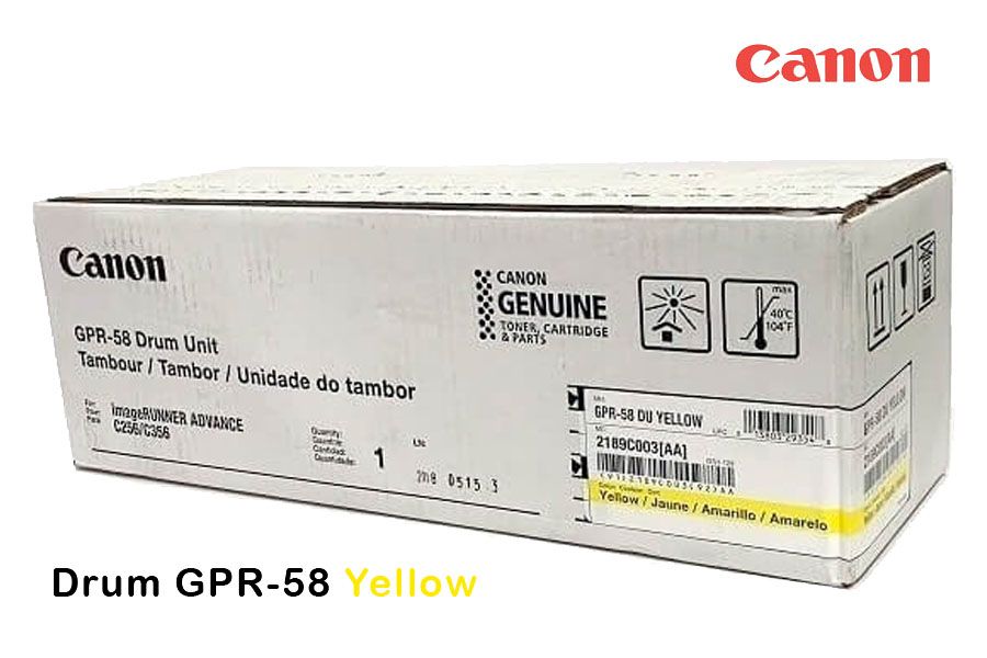 Tambor Canon GPR-58 Yellow Tambor Canon GPR-58 Yellow C356, C256 - Imagen 1