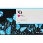 Tinta HP 738 Magenta 676M7A T850/T950 300ML