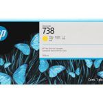 Tinta HP 738 Yellow 676M8A  T950/T850 300ML