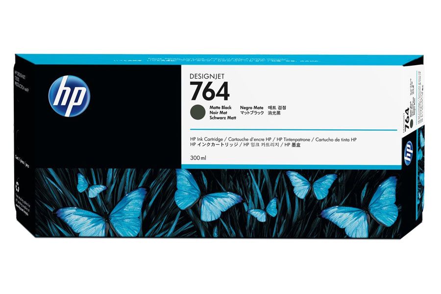 Tinta HP 764 Matte Black C1Q16A Tinta HP 764 Matte Black C1Q16A DesignJet T3500 300ML - Imagen 1